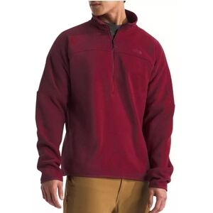 The North Face Men's Front Range Fleece 1/2 Zip Deeproot Burgundy Size L LikeNew